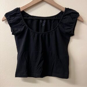 NWOT Brandy Melville Black Eden Top